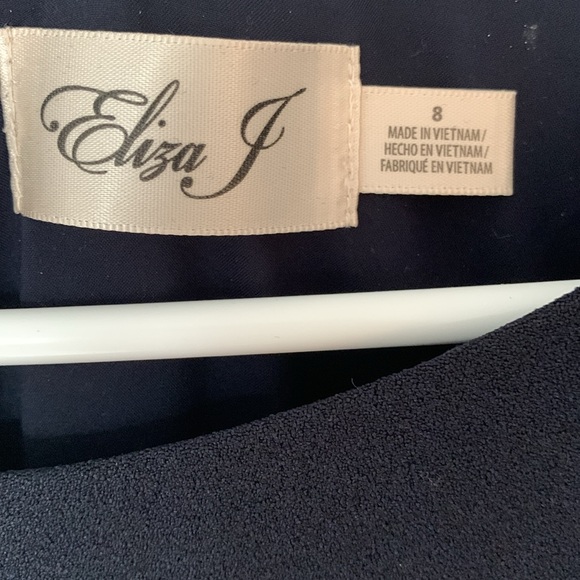 Eliza J Navy Blue Dress - Picture 5 of 9